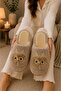 Women'S, Owl Figured, Plush, Comfortable, Home Wear, Plush House Slippers