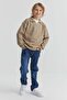 Boy's Polo Neck Knitwear Sweater
