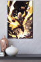 Saitama Anime Metal Wall Art - 4