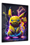 Pikachu Anime Metal Wall Art
