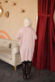 Powder Crew Neck Mercerized Casual Knitwear Tunik - 5