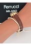 Leather Cord Minimal Oval Case Roman Numeral Women's Wristwatch 2 Years Warranty 3 Atm Water Resistant + Bracelet Gift - 7