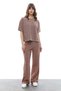 Shiny Fabric Trousers - 4