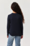Girl's Pearl Detailed Blouse - 5