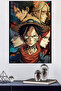 One Piece Crew Anime Metal Wall Art - 4