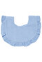 Baby Girl Blue Ruffled Muslin Apron