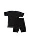 Boy's Black Survivor Written Pocket Shorts 2-Piece Set - 2