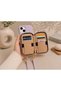 iPhone 13 (6.1 Inch) Compatible Premium Lux Leather Case with Open Sides, Slim Design, Wallet, Zipper, Card Holder, Crossbody Neck Strap, Drawstring Strap - 3