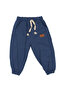 Boy's White Blue Hi B Printed Beret 3-Piece Set - 5