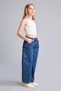 Baggy Fit Extra Comfortable and Flowy Jean Pants for Girls H8896A826Au - 2