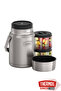 Icon ™   Is303 1.4 L Mega Two-Tier Stainless Steel Food Thermos - 2
