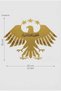 Gold Color Syria Visual Identity, Table Ornament, Arabic Written Accessory, Office Decoration 25cm - 4