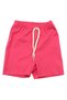 Baby Girl White Fuchsia Colored Palm Tree Patterned Shorts Set of 2 - 3