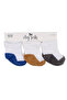 Baby Boy Smoked Brown Laci Elastic Socks 0-6 Months