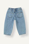 Hello Kitty Embroidered Barrel Fit Blue Baby Girl Jean Pants I1183A5/Nm28 - 6
