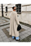Women's Shawl Collar Comfortable Fit Oversize Loose Knitwear Cardigan - 3