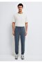 Normal Fit, Slim Straight, Elasticated Hem Basic Men's Sweatpants. - 2