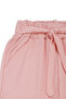 Girl's Salmon Sleeves Ruffled Floral Embroidered Wrinkled 2-Piece Set - 7