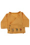 Baby Boy Yellow Camel Patterned Pique Blanket Muslin Organic 10 Piece Hospital Discharge Set - 3
