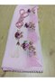 Needlepoint Pink Color Prayer Mat with Prayer Beads - 3