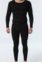 Tutku-Men's Black Tutku Thermal Underwear Set - 4