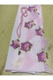 Needlepoint Pink Prayer Rug with Prayer Beads - 3