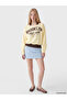 Xside Yellow Boat Neck Soft Touch Women's Sweatshirt - 2