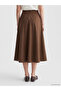 Lcw Vision Pleated Flared Skirt - 4