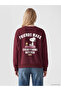 Xsidesnoopy Printed Thick Oversize Women's Sweatshirt - 4