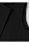 Ozmarka New Season Black Jacket Collar Women's Classic Vest - 8
