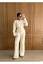 Abi̇ Rçit Çit Detailled Knitwear Suit New Model New Season - 3