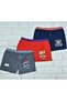 Boy's 12-Pack Mixed Patterned Elastane Cotton Boxers 0253
