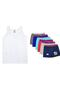 Tutku-9 Piece Athlete 9 Piece Printed Boxer Boy's Set - 2