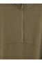 Mock Neck Soft Touch Women's Sweatshirt Tunic - 2