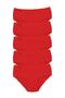 Tutku-7 Pieces Women's High Waist Bato Thick Rubber Panties S17