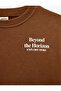 Printed Cotton Crew Neck Long Sleeve Sweatshirt - 3
