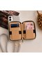 iPhone 11 (6.1 Inch) Compatible Premium Lux Leather Case with Open Sides, Slim Design, Wallet, Zipper, Card Holder, Crossbody Neck Strap, and Drawstring Strap - 3