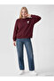 Xsidesnoopy Printed Thick Oversize Women's Sweatshirt - 2