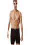 Tutku-Erkek 24-Pack 100% Cotton 100% Cotton Ribbed Colored Long Underpants Black Color - 2