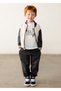 Black Boy's Tracksuit Set and Bomber Jacket 4807