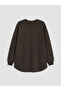 Crew Neck Women's Sweatshirt Tunic - 7