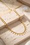 Gold Color Star Flake Model 60 cm Women's Necklace
