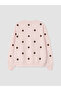 Xside Polka Dot Oversize Women's Thick Sweatshirt - 8