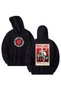 Red Hot Chili Peppers Printed Cotton Long Sleeve 3 Thread Hooded Sweatshirt