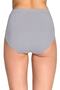 Tutku-4 Pieces Women's High Waist Bato Thick Rubber Panties Gray - 3