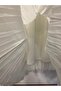 Chiffon A-Line Skirt with Lining - 4