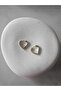 Xuping Stainless Steel Heart Hoop Earrings - 7