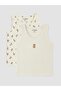 Crew Neck Printed Boys' Undershirt 2-Pack (W6)