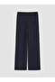 Özmarka New Season Navy Blue Soft Touch Women's Sweatpants - 5