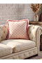 Fringed Throw Pillow Cover |   Double Sided |   Digital Printed |   43X43 cm